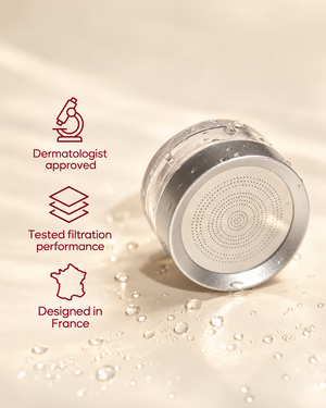 Misté faucet filter – dermatologist approved, tested filtration, designed in France