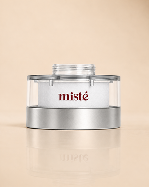 Misté faucet water filter head – front view